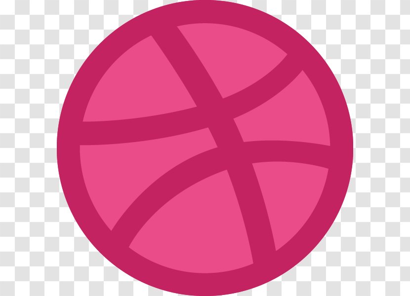Dribbble Logo Graphic Design - Purple Transparent PNG
