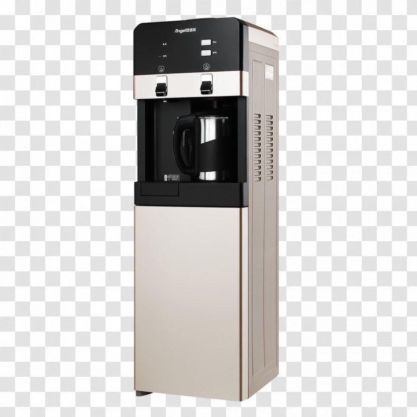 Water Cooler Drinking Refrigeration - Purified - Angel Fountains Side View Transparent PNG