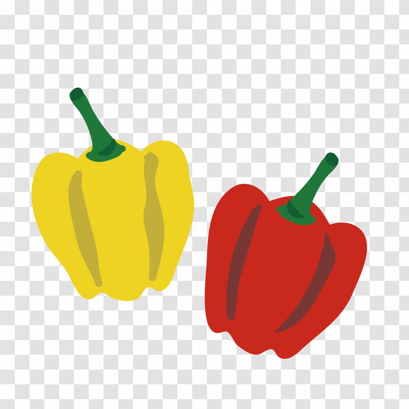 Red Bell Pepper Chili Paprika Vegetable - Color Transparent PNG