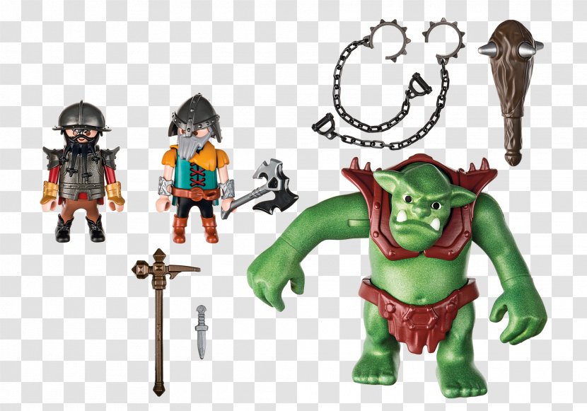 Giant Troll Playmobil Knight - Robber Baron - Dwarf Transparent PNG