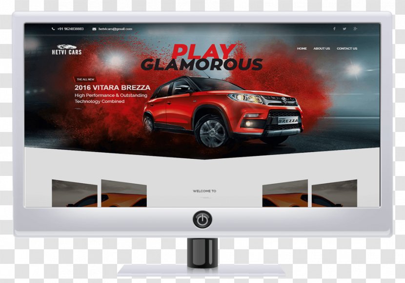 LCD Television Car Display Advertising Automotive Design Liquid-crystal - Technology Transparent PNG