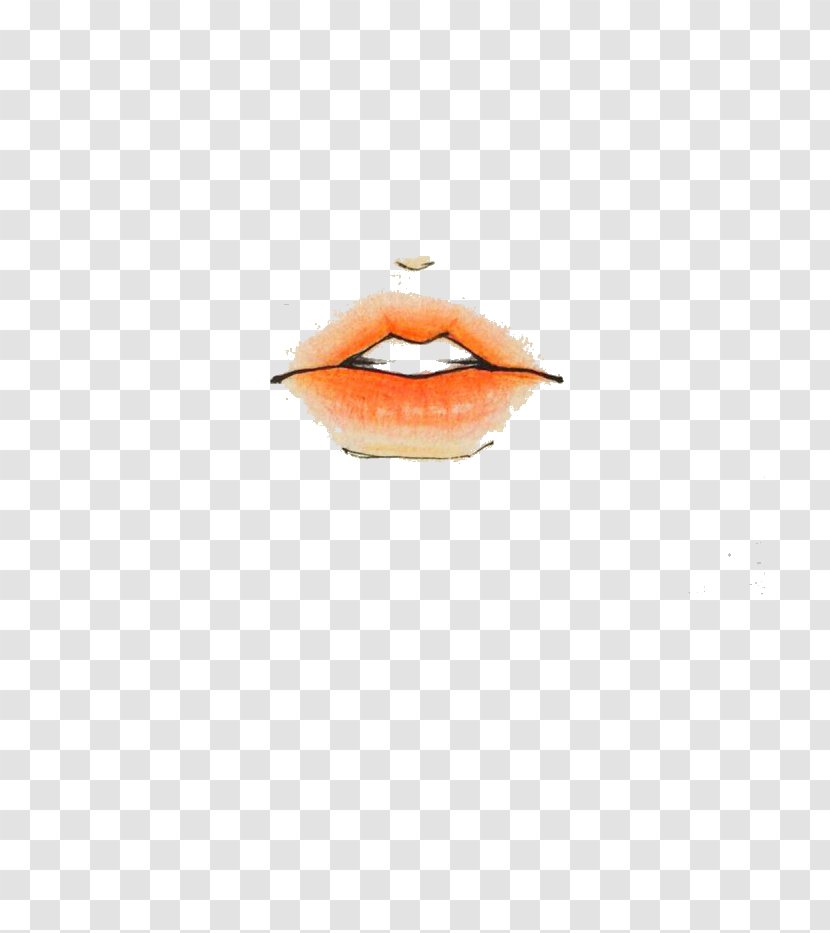 Lip Pattern - Mouth - Pink Lips Transparent PNG