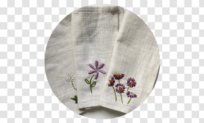 Cloth Napkins Towel Embroidery Tablecloth - Craft - Napkin Transparent PNG