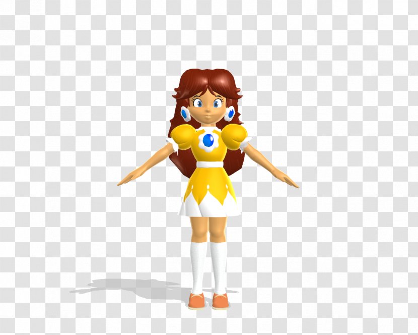 Princess Daisy Mario Tennis Peach Super Land - Tatanga Transparent PNG