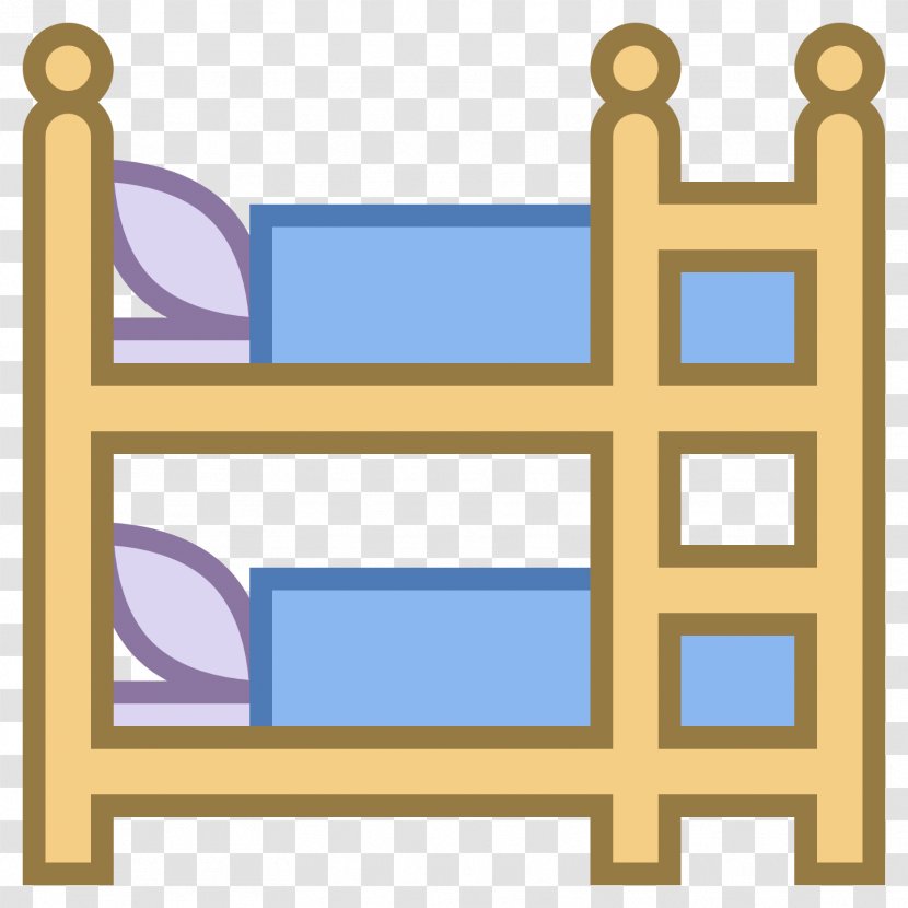 Furniture Bedroom Bunk Bed Clip Art - Frame Transparent PNG