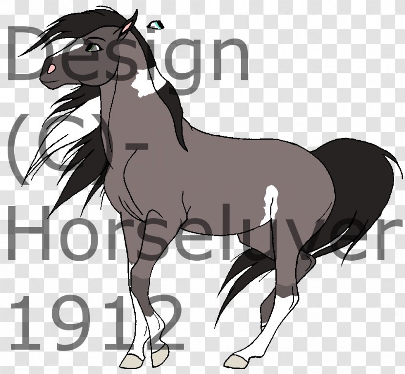 Mustang Bridle Pony Stallion Horse Harnesses Transparent PNG