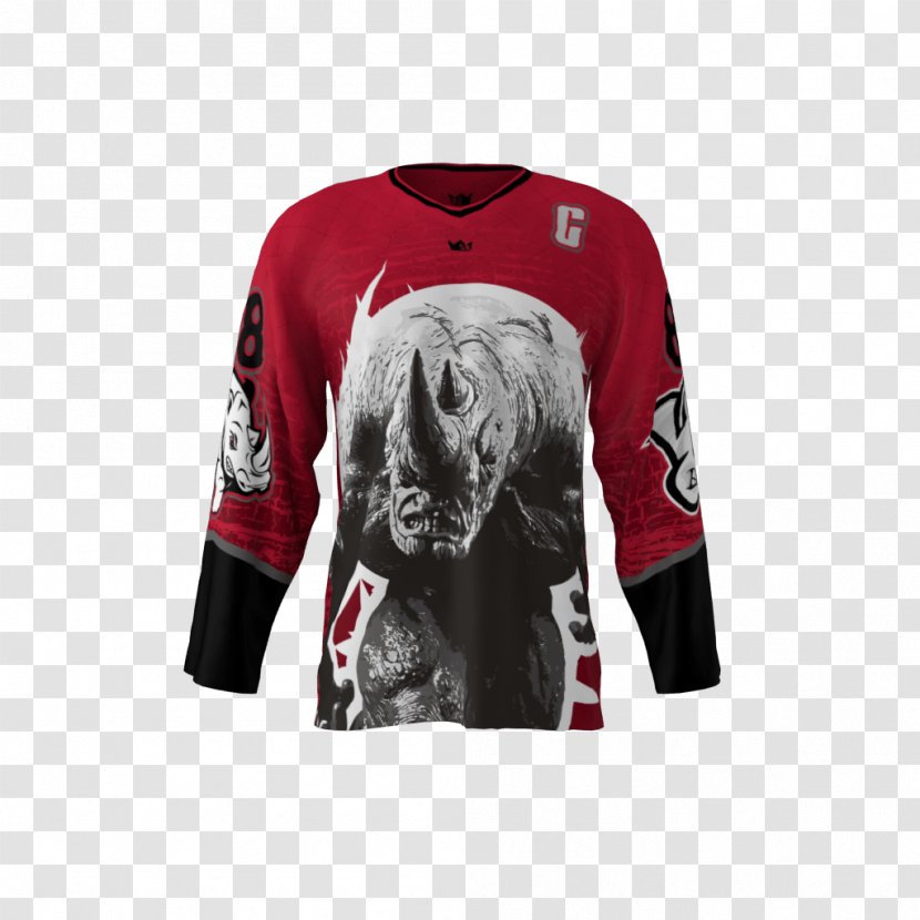 Hockey Jersey T-shirt Sleeve Ice Transparent PNG