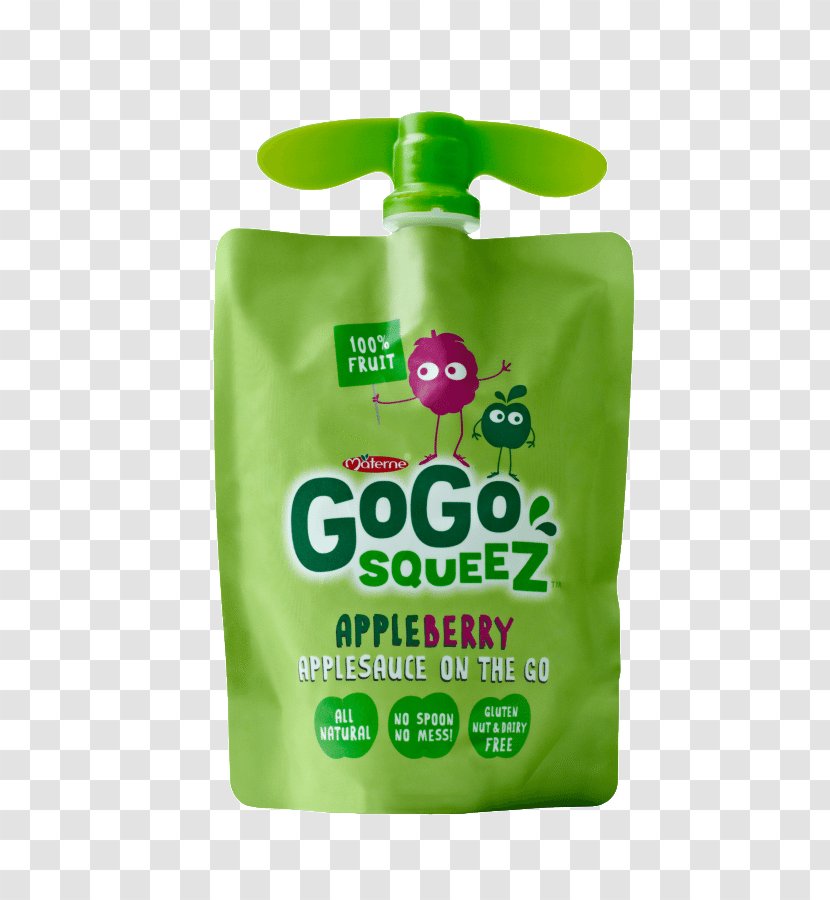 GoGo Squeez Apple Sauce Juice Fruit Cup Food Transparent PNG
