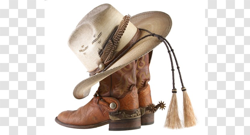 Cowboy Boot Hat - Fashion - Horse Racing Transparent PNG