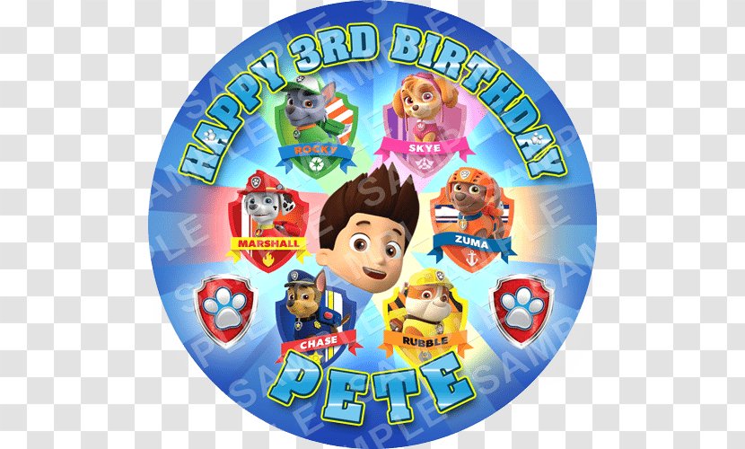 Wedding Cake Topper Cupcake PAW Patrol Transparent PNG