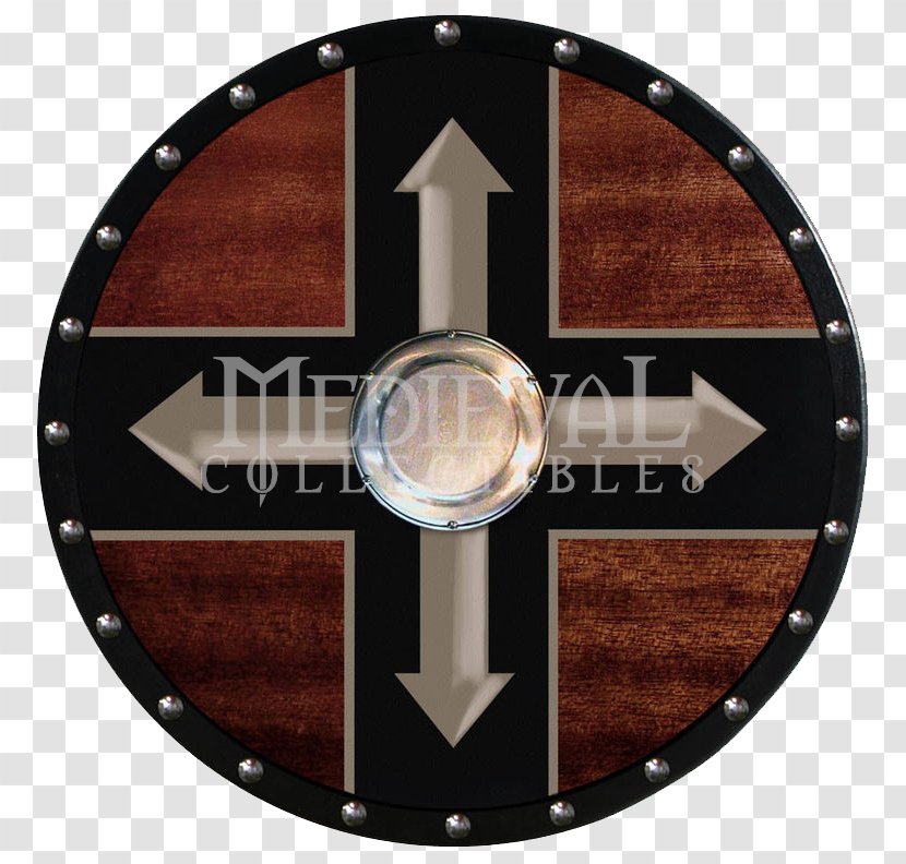 Round Shield Middle Ages Viking Heater - Sword - Swords Transparent PNG
