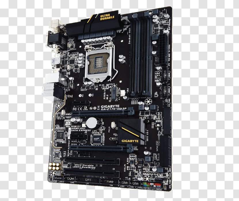 Socket AM4 Intel Motherboard GA-A320M-HD2 MicroATX - Ddr4 Sdram Transparent PNG