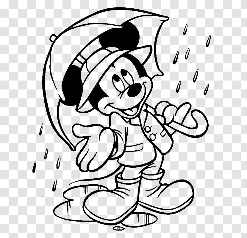 Mickey Mouse Minnie Donald Duck Coloring Book Goofy - Heart Transparent PNG