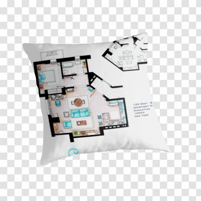 Floor Plan House - Cosby Show Transparent PNG