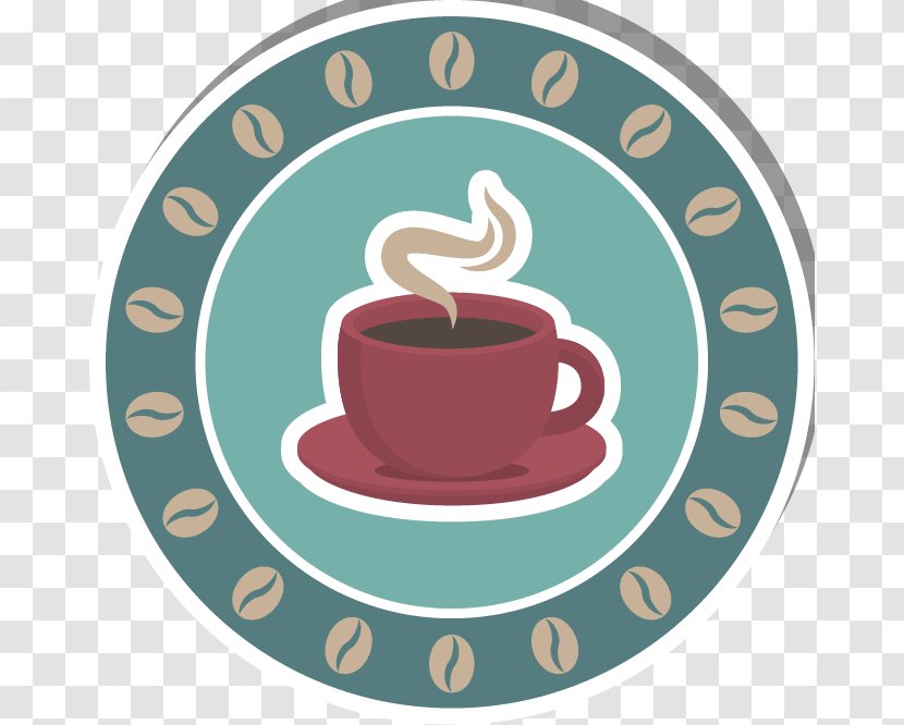Coffee Espresso Cappuccino Tea Cafe - Cup - Hand-painted Icon Transparent PNG