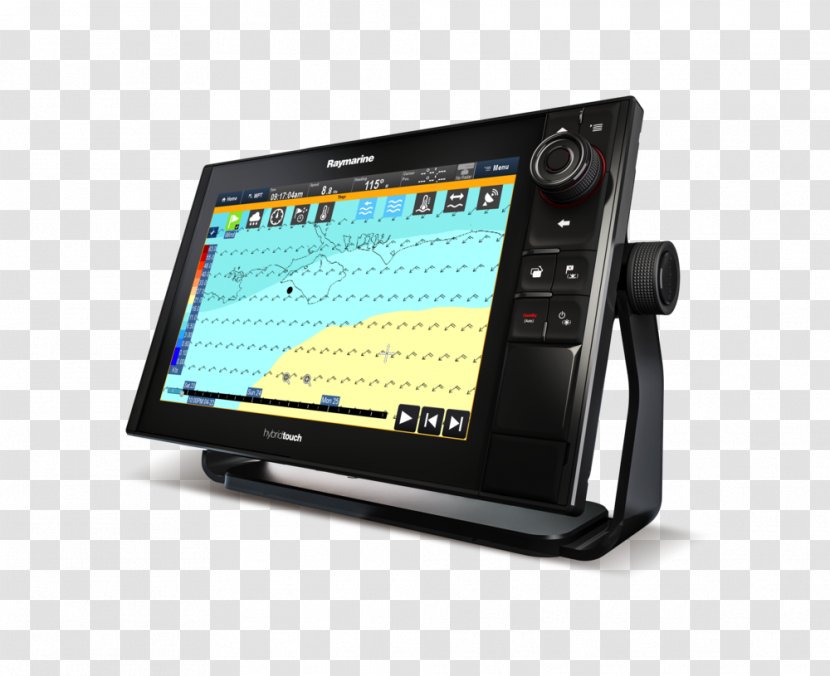 Display Device Chartplotter Raymarine Plc Electronics Fish Finders - Automotive Navigation System Transparent PNG