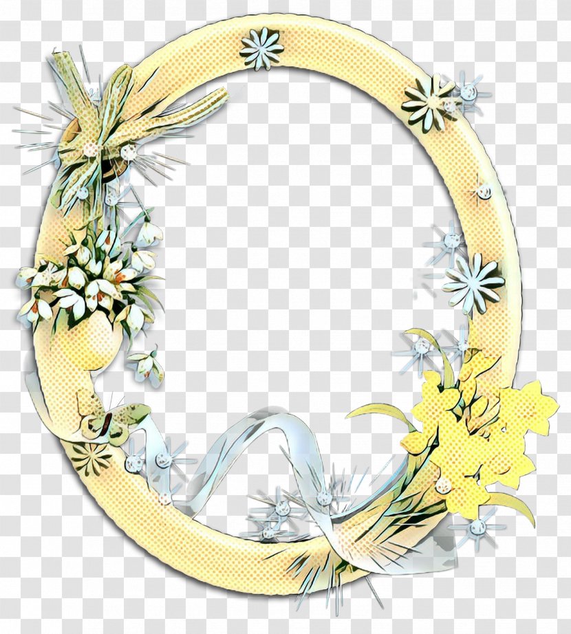 Floral Design Picture Frames Font Image Transparent PNG