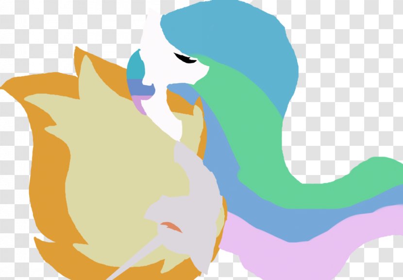 Duck Princess Celestia Winged Unicorn Twilight Sparkle Pony - Ducks Geese And Swans Transparent PNG