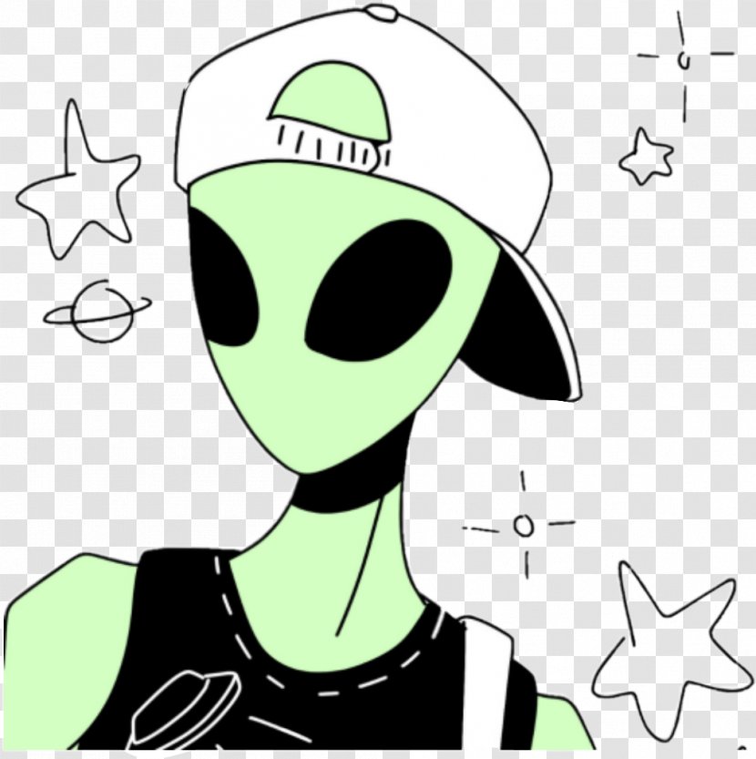 Alien Drawing YouTube - Frame - Alien/ Transparent PNG