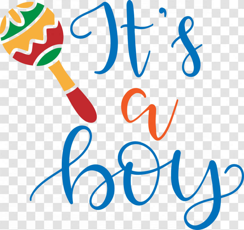 Its A Boy Baby Shower Transparent PNG