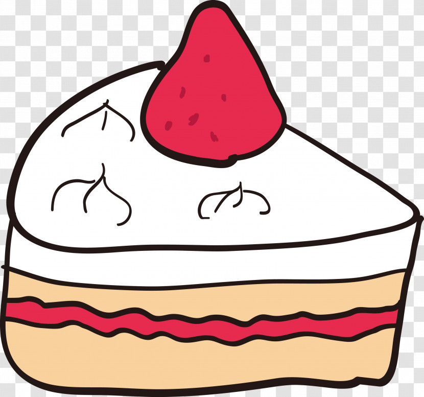 Pink Icing Cream Food Cake Transparent PNG