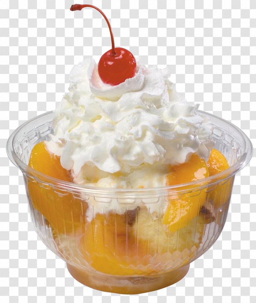 Sundae Ice Cream Trifle Gelatin Dessert Transparent PNG