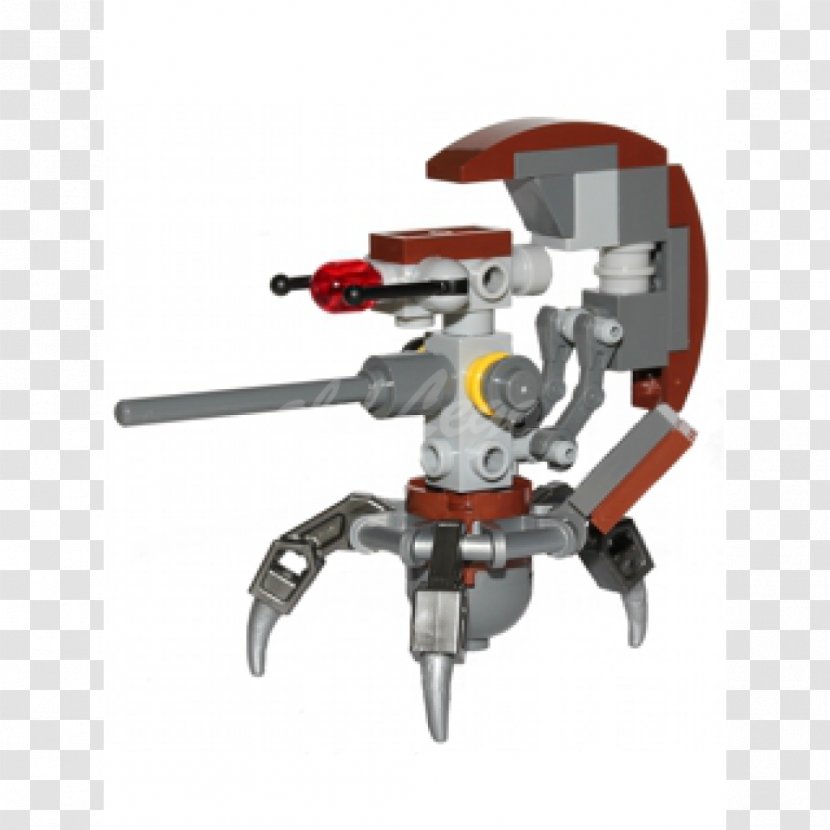 Clone Wars Droideka Sniper Lego Minifigure - Droid - Commando Transparent PNG