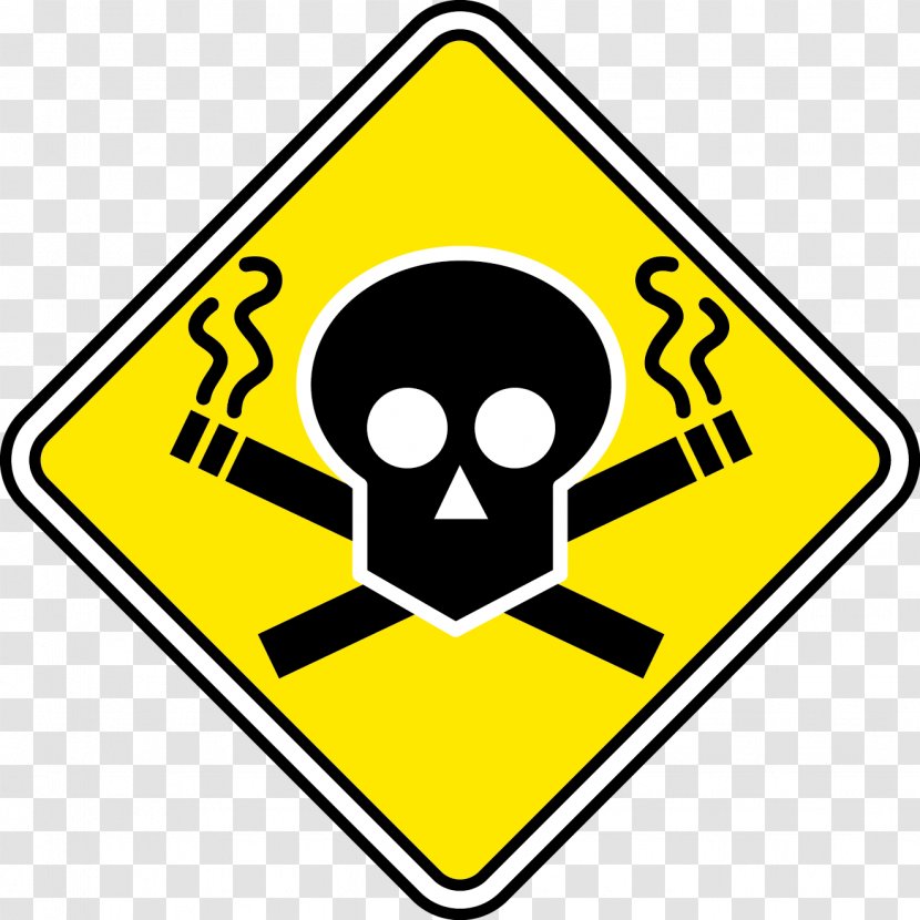 Warning Sign Hazard Symbol - Heart - No Smoking Icon Transparent PNG