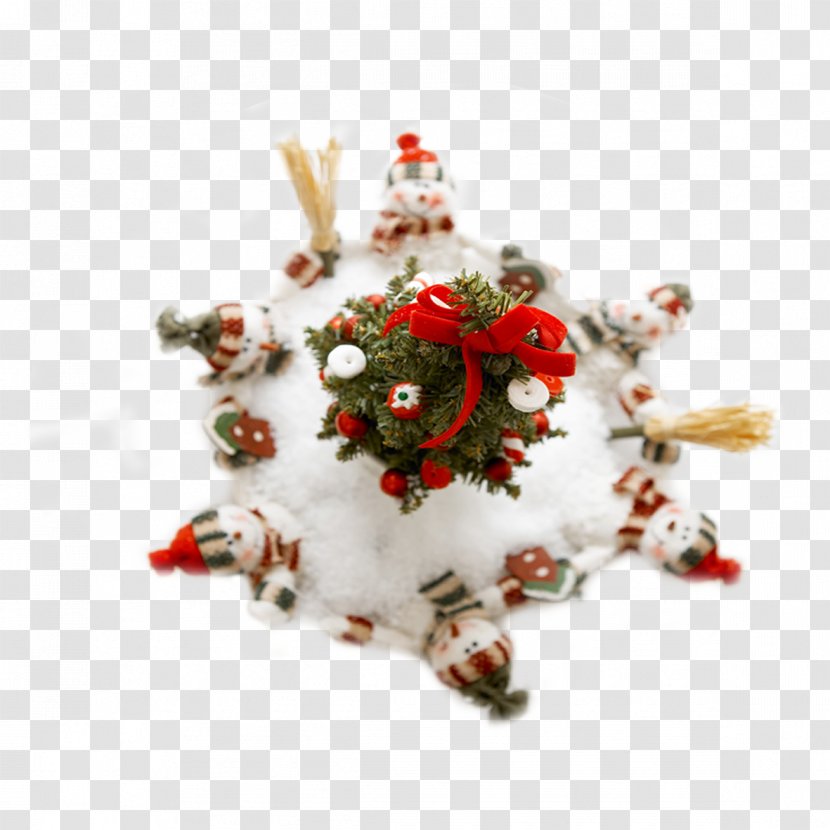 Christmas Ornament Snowman Illustration - Ball Picture Transparent PNG