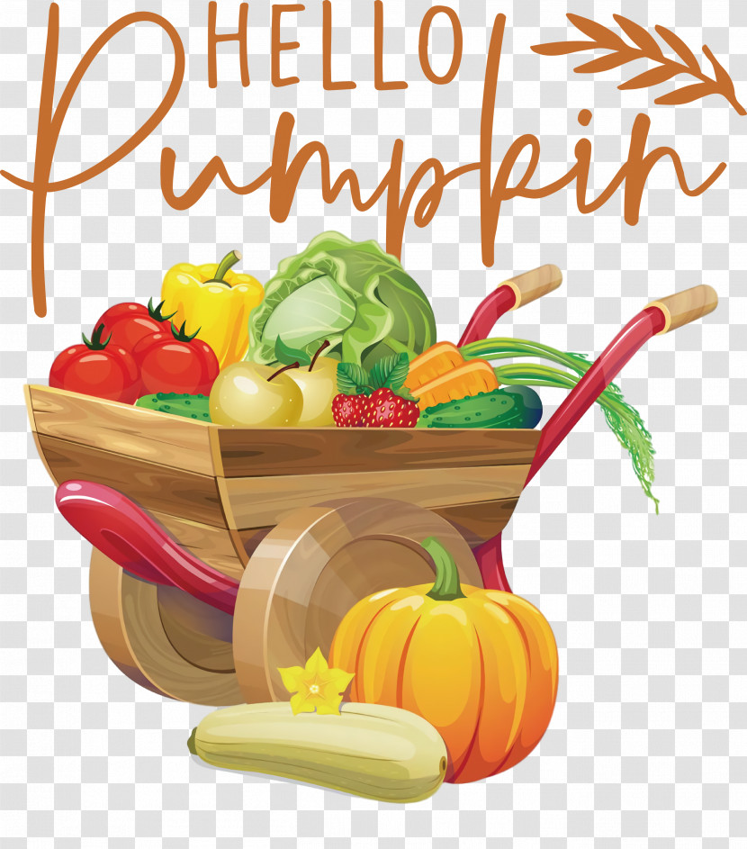 Hello Pumpkin Autumn Thanksgiving Transparent PNG