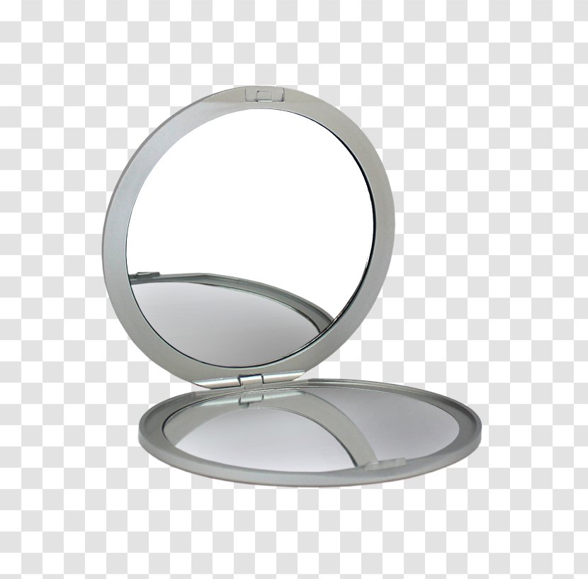 Silver Angle - Makeup Mirror Transparent PNG