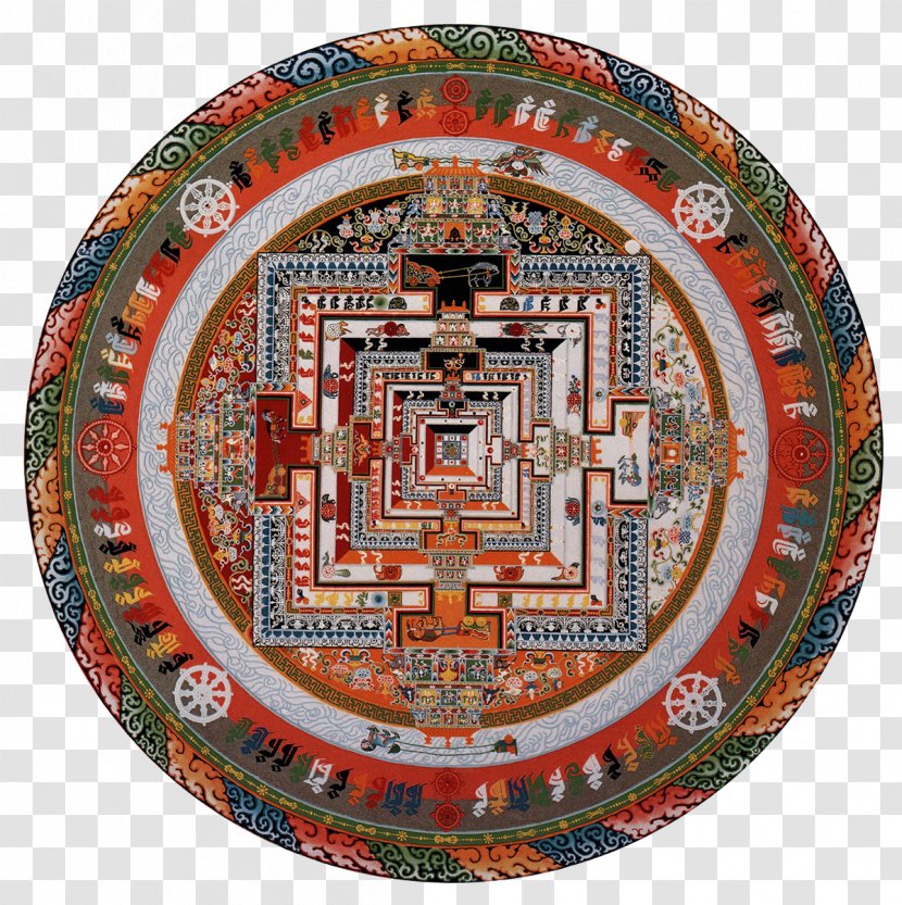 The Mandala: Sacred Circle In Tibetan Buddhism Kalachakra - Tantra Transparent PNG