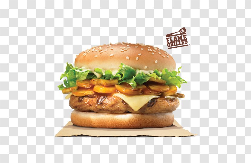 Whopper TenderCrisp Hamburger Chicken Sandwich Cheeseburger - Restaurant - Burger And Transparent PNG