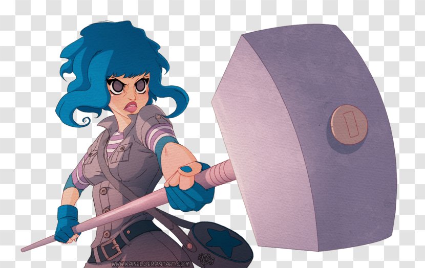 Ramona Flowers Drawing Fan Art DeviantArt - Tree - Marvel At Transparent PNG