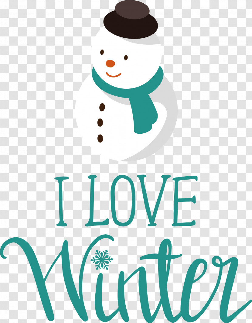 I Love Winter Winter Transparent PNG