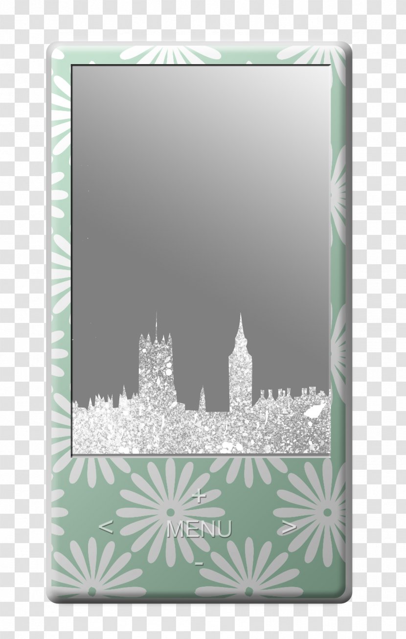 Silhouette Green Mirror - City Transparent PNG