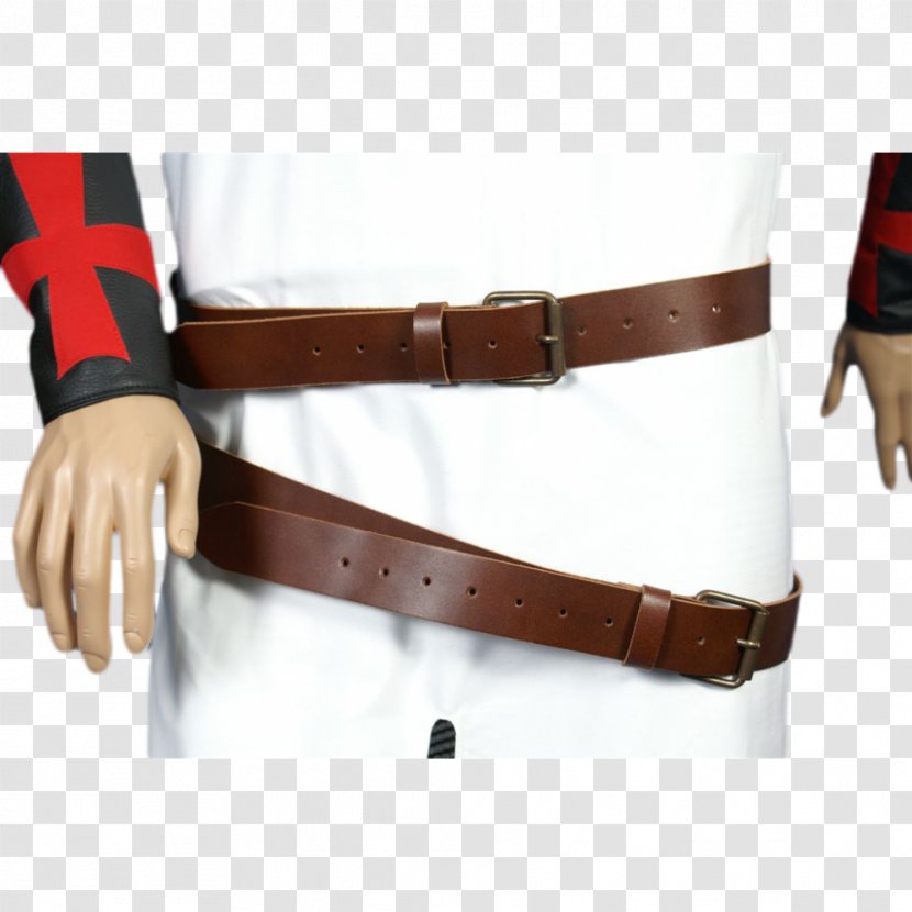 Belt Middle Ages Leather Buckle Strap - Costume Transparent PNG