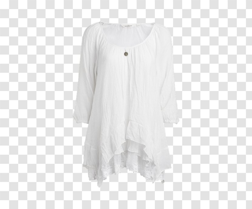 Sleeve Blouse White Clothing Dress Shirt - Gap Inc Transparent PNG