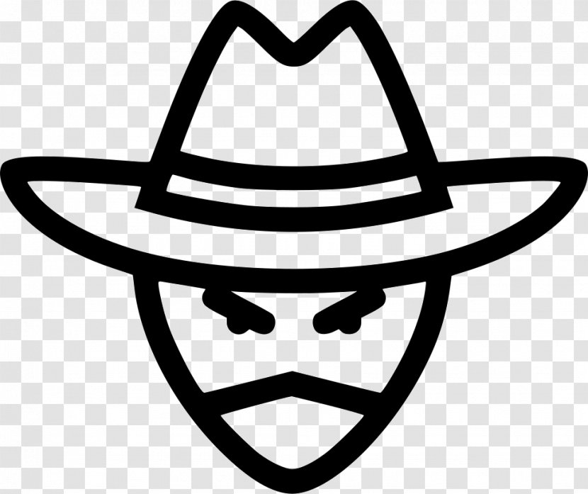 American Frontier Hat - Pixel Art - Wild West Transparent PNG