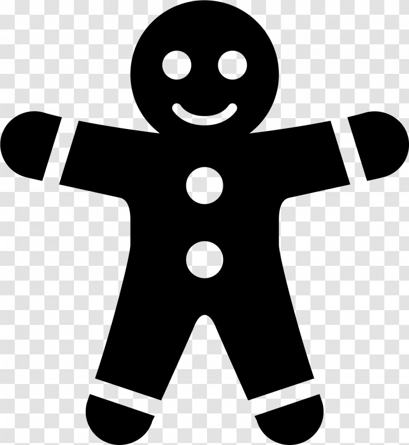 Christmas Gingerbread Man - Day - Symbol Cake Transparent PNG
