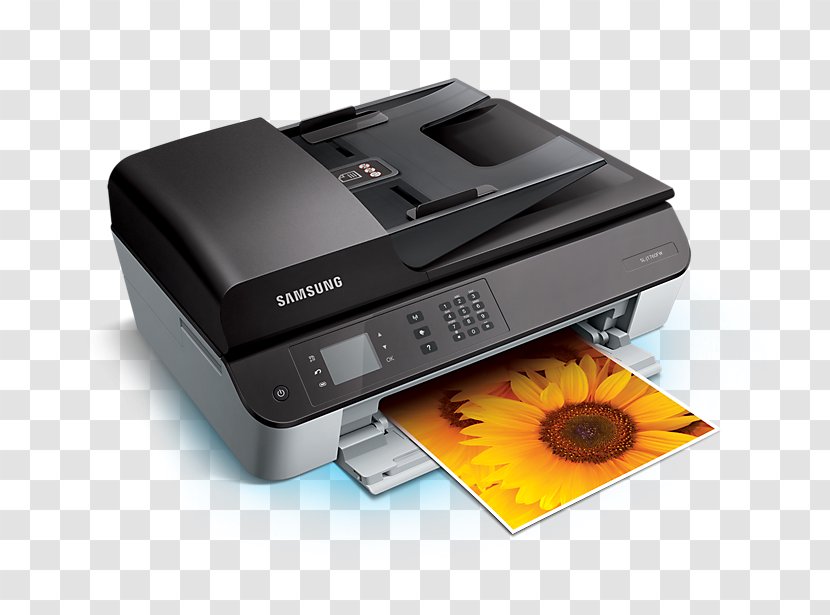 Inkjet Printing Laser Multi-function Printer - Image Scanner Transparent PNG