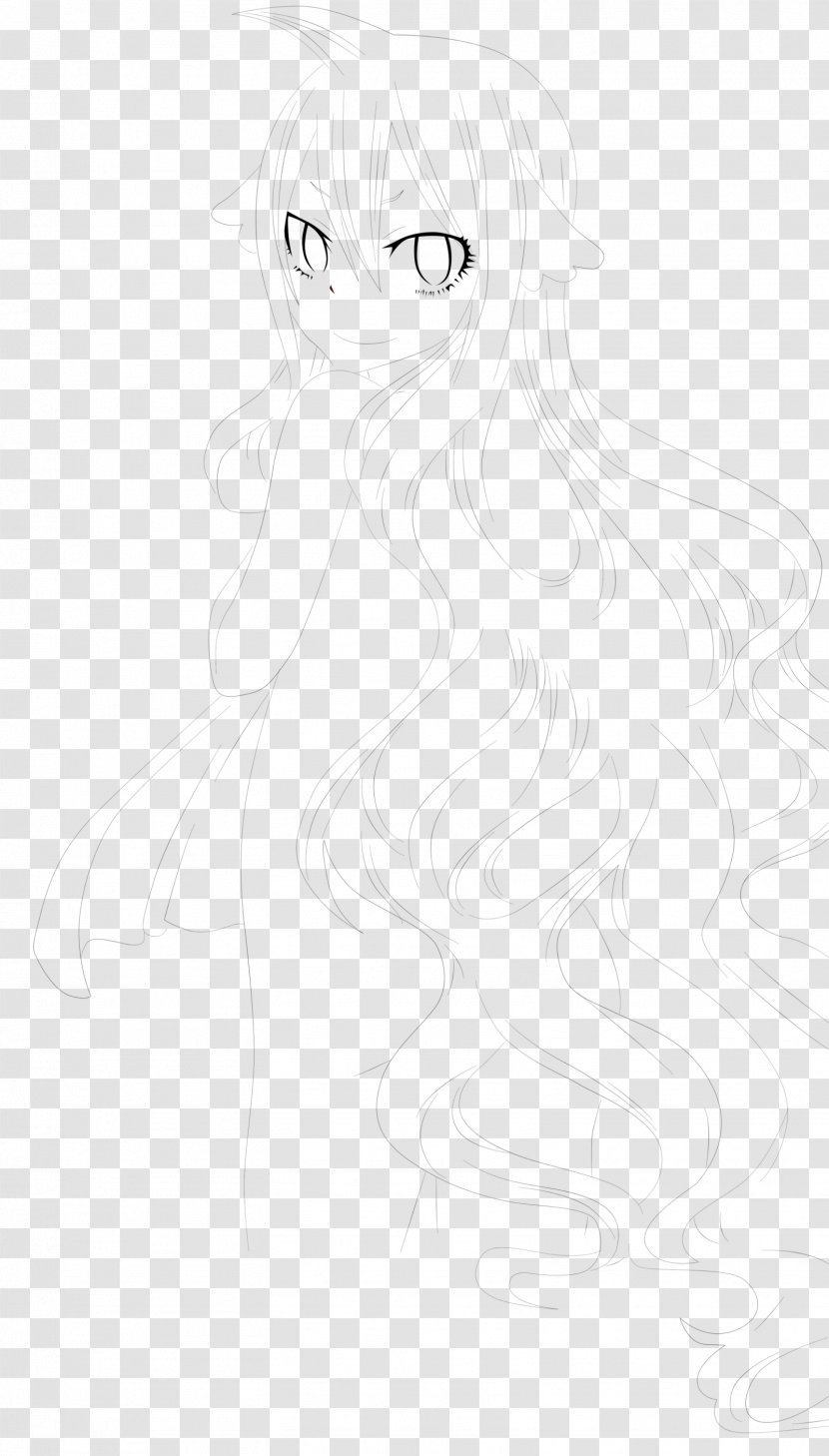 Drawing Line Art Monochrome Sketch - Tree Transparent PNG