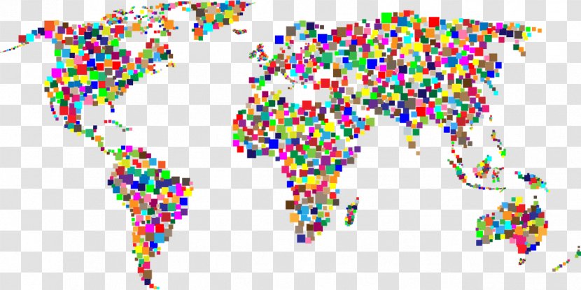 World Map Globe - Point Transparent PNG