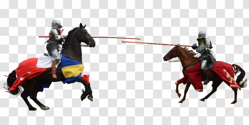 Middle Ages Lancelot Horse Knight Jousting - Tack Transparent PNG