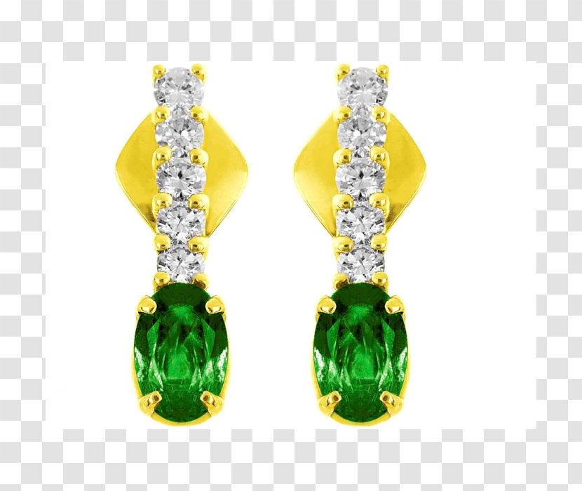 Emerald Earring Body Jewellery Diamond - Jewelry Transparent PNG