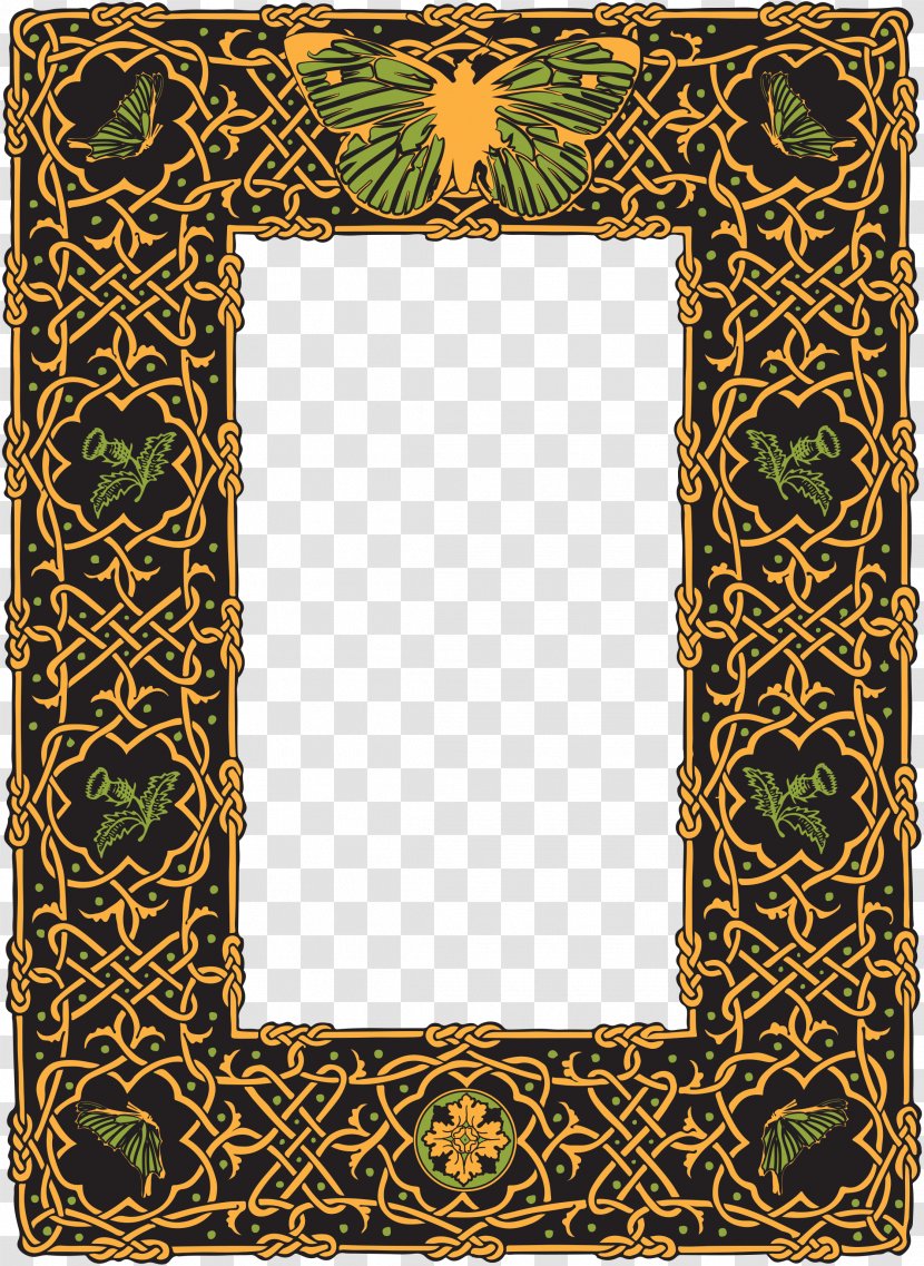 Celtic Knot Picture Frames Celts Clip Art - Depositfiles Transparent PNG