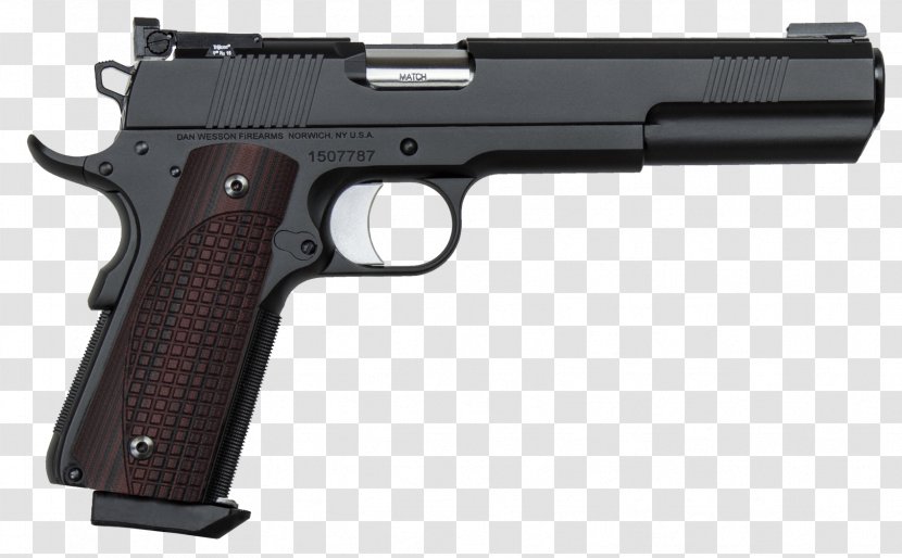 Dan Wesson Firearms .45 ACP CZ-USA Pistol Weapon - Air Gun Transparent PNG