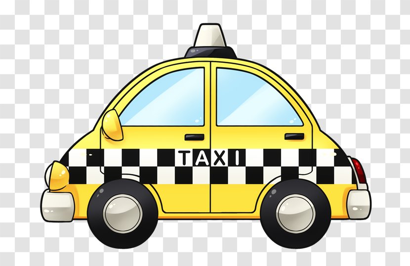 Taxi Checker Motors Corporation Yellow Cab Clip Art - Cliparts Transparent PNG