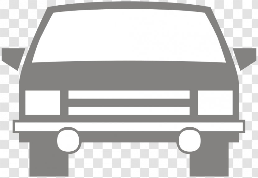 Police Car Officer - Black And White - Creative Cars Transparent PNG