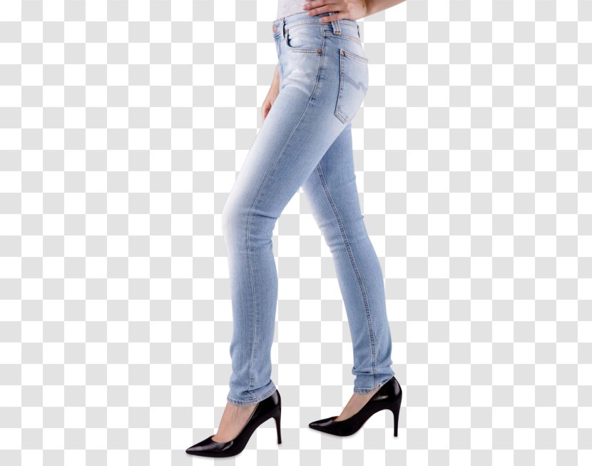 Nudie Jeans Denim Slim-fit Pants Leggings - Watercolor Transparent PNG
